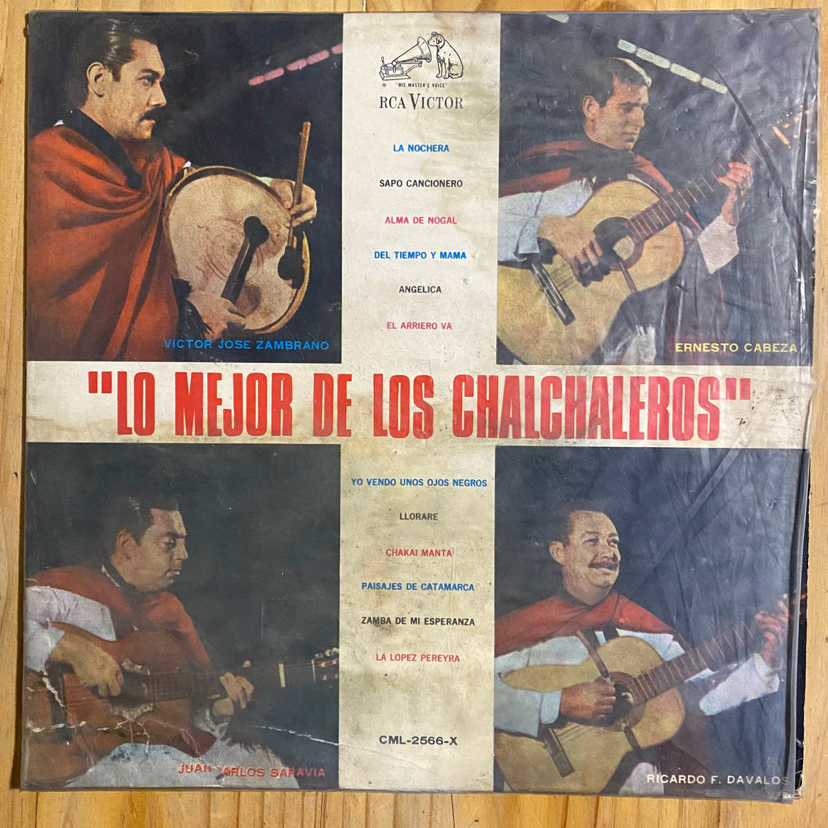 Los Chalchaleros<br>Lo Mejor De Los Chalchaleros 1968 <br>RCA Victor – CML-2566-X