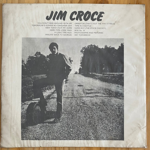 Jim Croce<br> You Don't Mess Around With Jim 1974<br> Vertigo – 6360 700