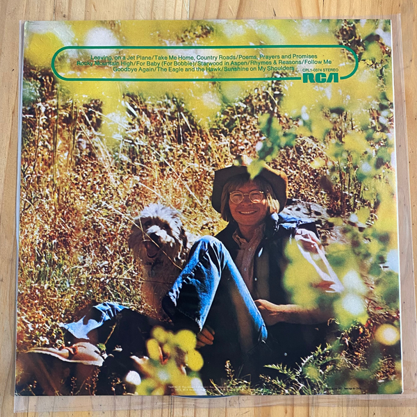 John Denver<br> John Denver's Greatest Hits 1975<br> RCA Victor – CPL1-0374