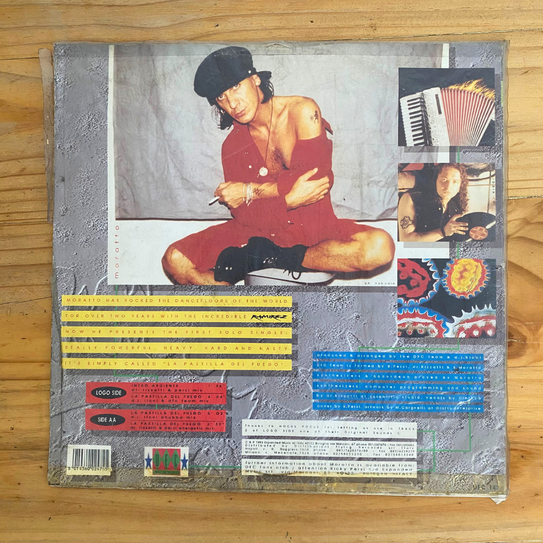 Moratto<br> La Pastilla Del Fuego 1993<br> DFC – DFC 147