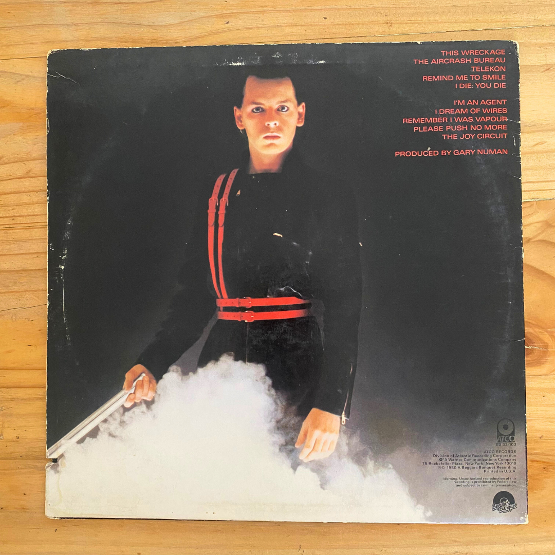 Gary Numan<br> Telekon 1980<br> ATCO Records – SD 32-103