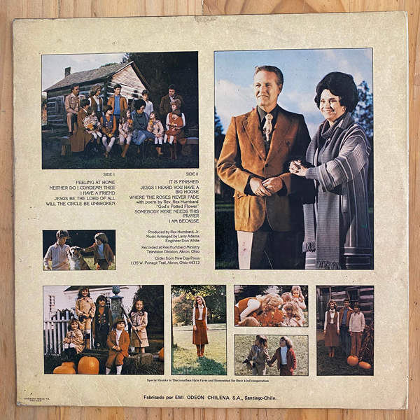 The Rex Humbard Family Singers<br> Feeling At Home<br> Emi Odeon – HGF1008