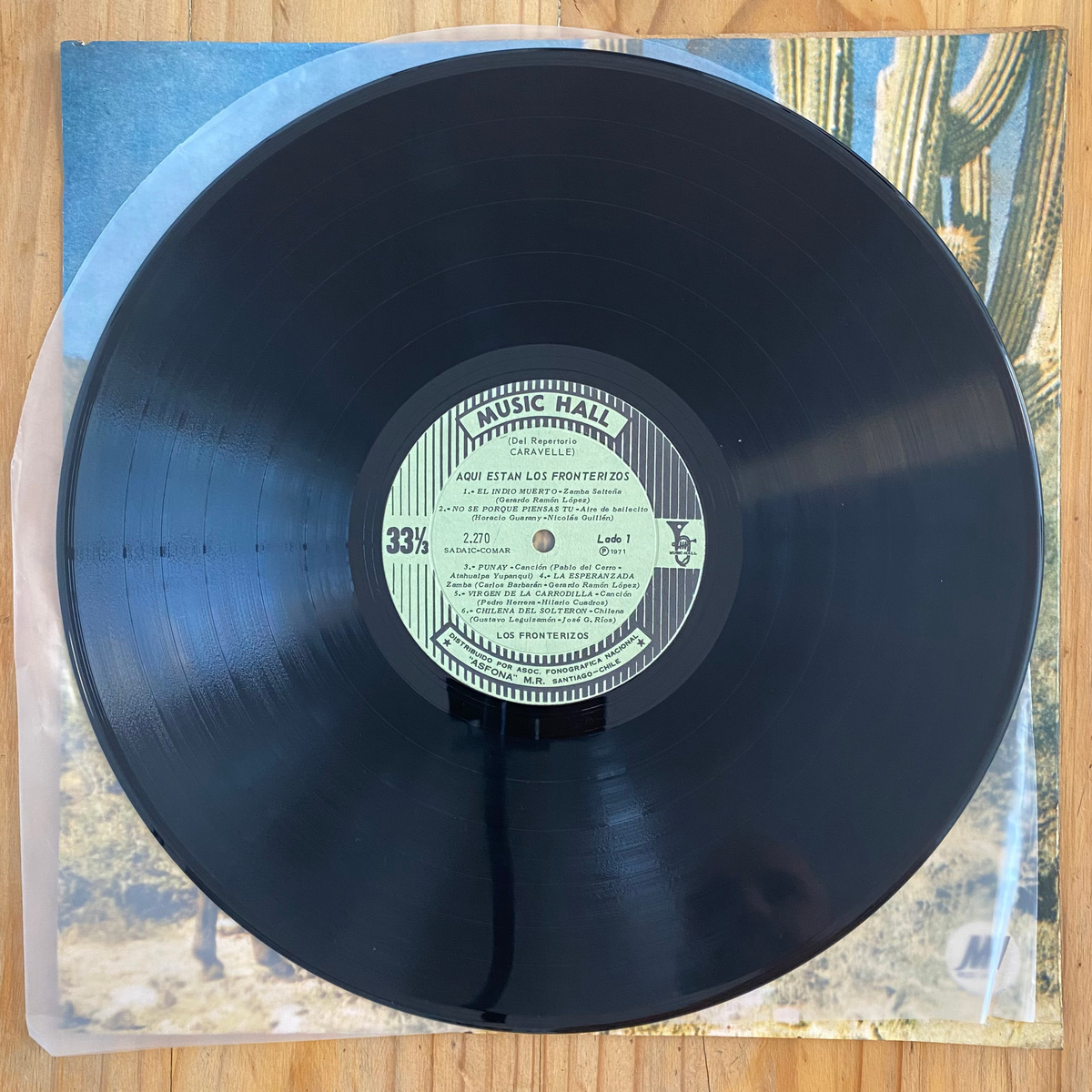 Los Fronterizos<br> Aquí Están Los Fronterizos 1971 <br> Music Hall – 2.270