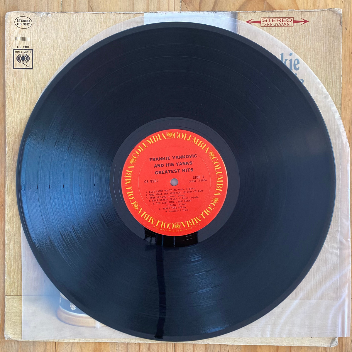 Frankie Yankovic And His Yanks<br> Frankie Yankovic And His Yanks' Greatest Hits<br> Columbia – CS 9287