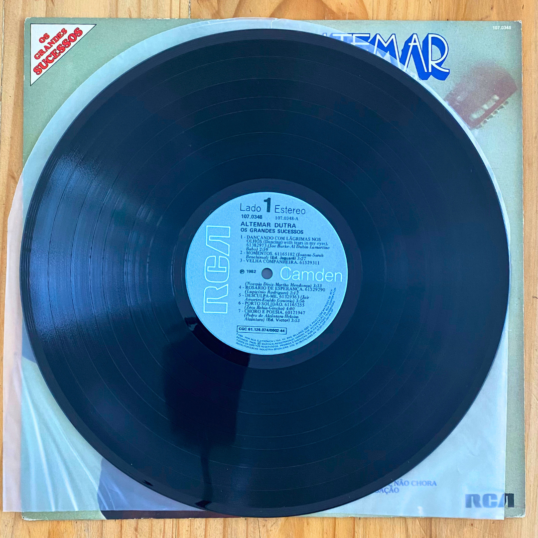 Altemar Dutra <br> Os Grandes Sucessos 1982 <br> RCA – 107.0348