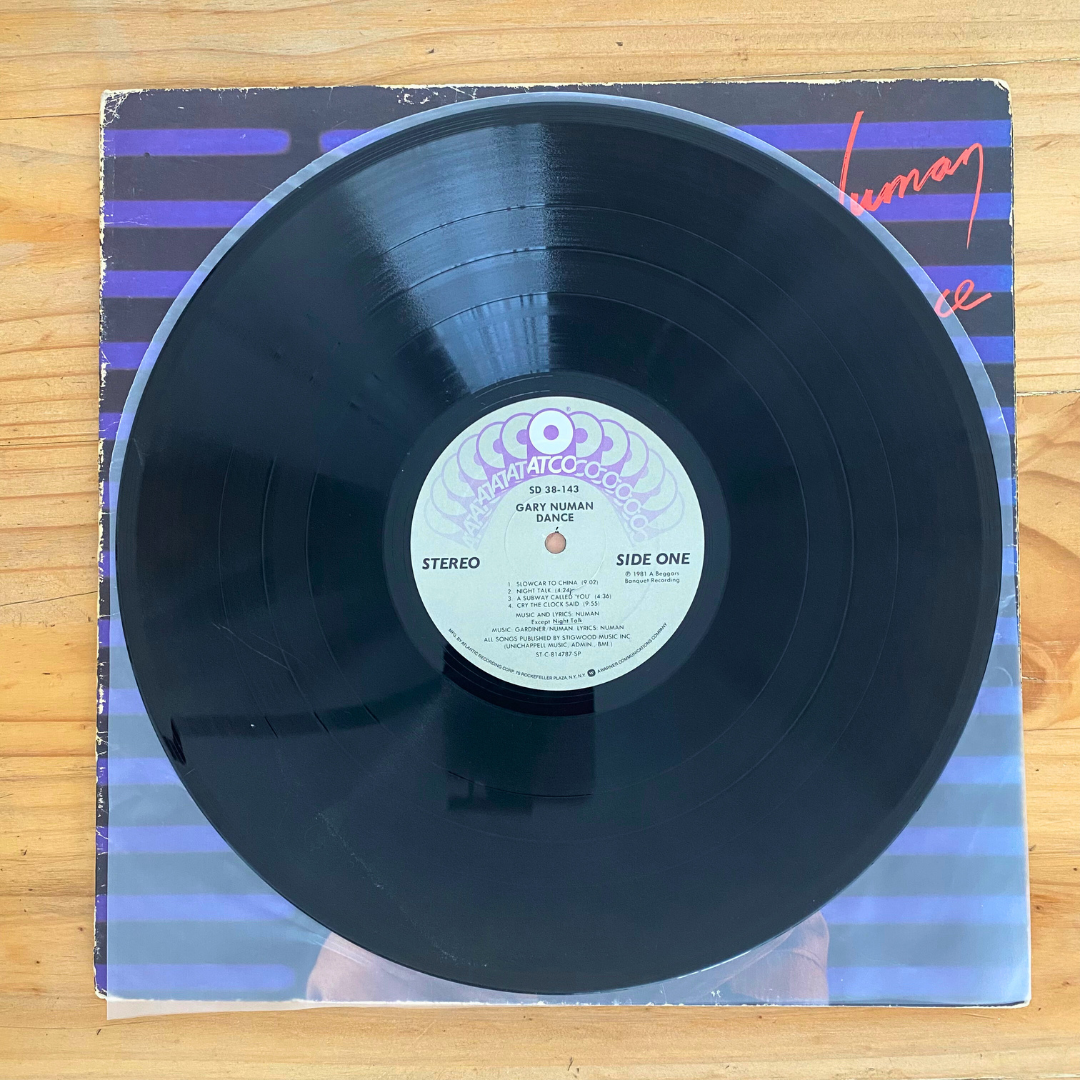 Gary Numan<br> Dance 1981<br> ATCO Records – SD 38-143