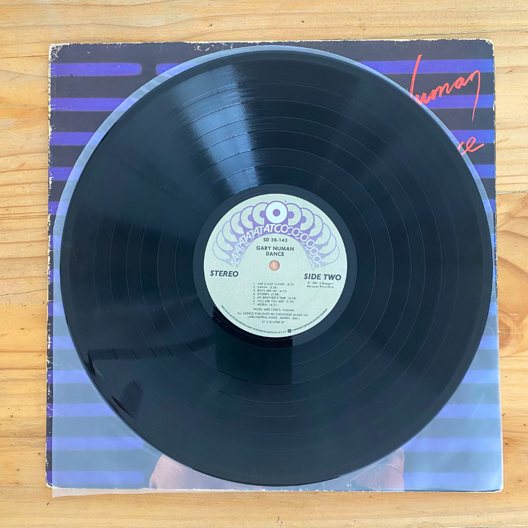 Gary Numan<br> Dance 1981<br> ATCO Records – SD 38-143