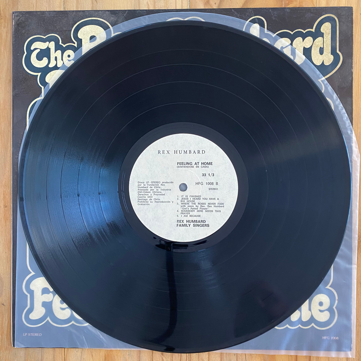 The Rex Humbard Family Singers<br> Feeling At Home<br> Emi Odeon – HGF1008