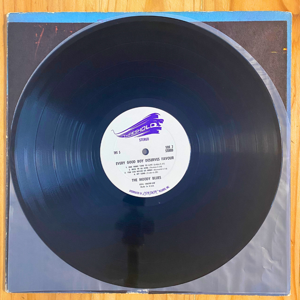 The Moody Blues <br> Every Good Boy Deserves Favour 1971 <br> Threshold  – THS 5