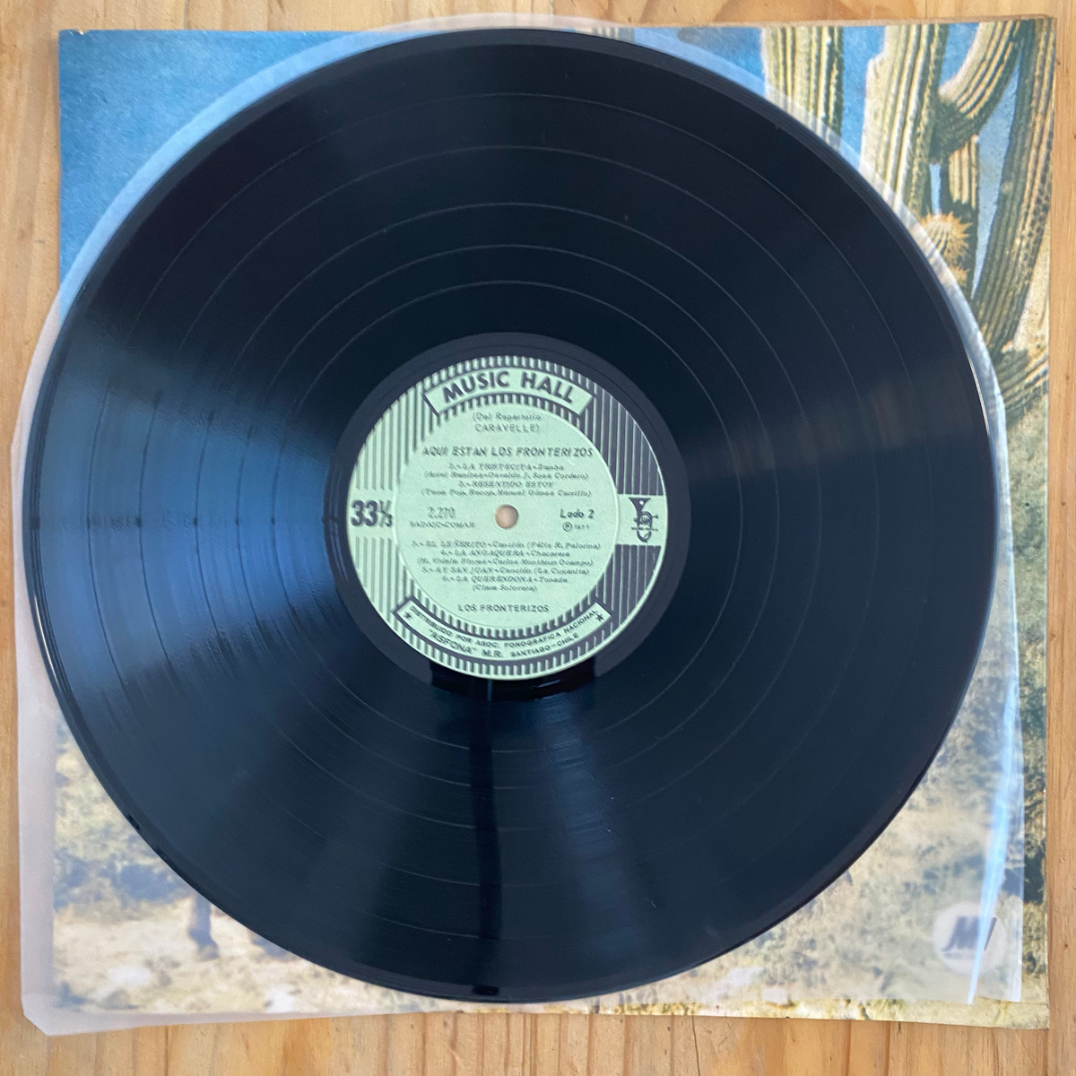 Los Fronterizos<br> Aquí Están Los Fronterizos 1971 <br> Music Hall – 2.270