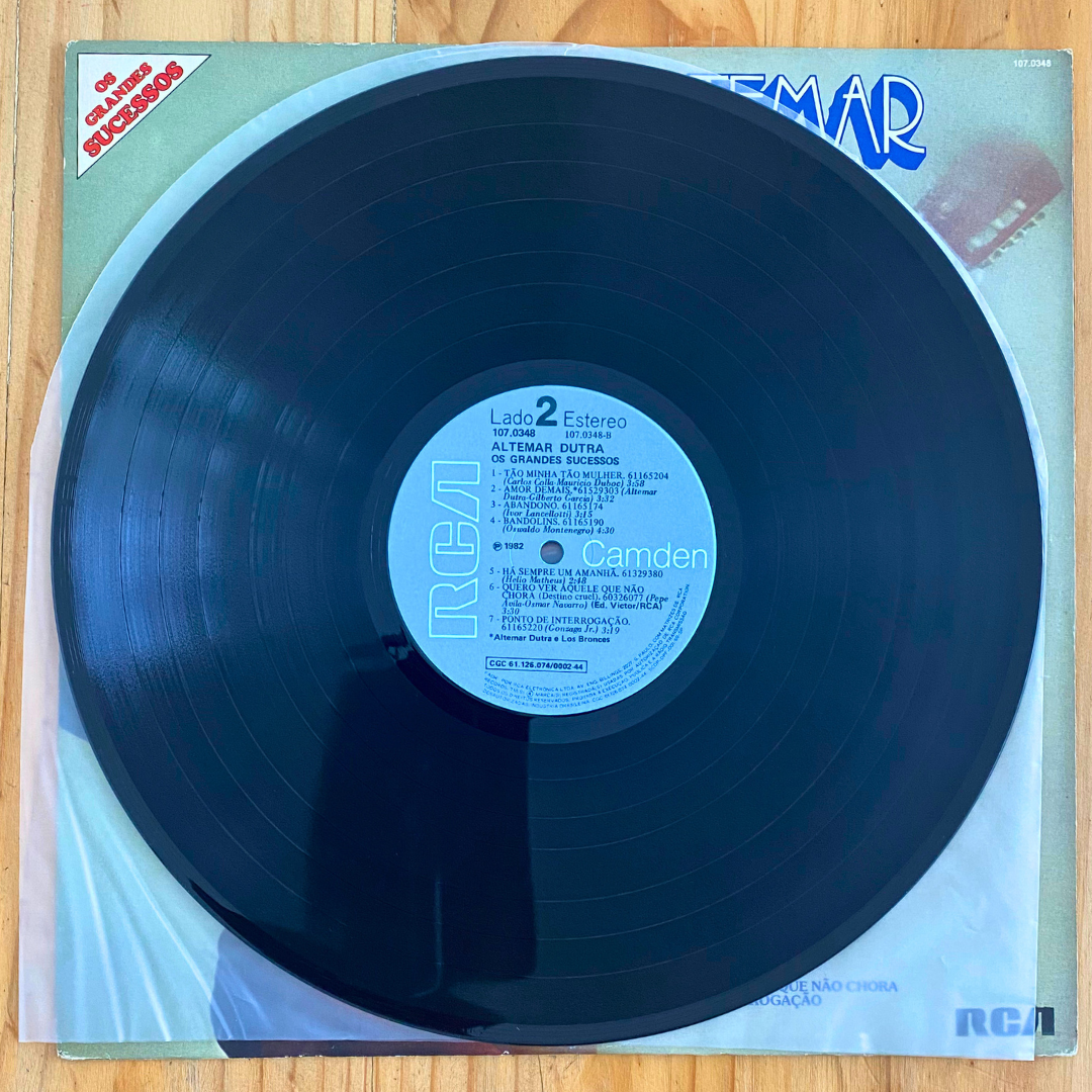 Altemar Dutra <br> Os Grandes Sucessos 1982 <br> RCA – 107.0348