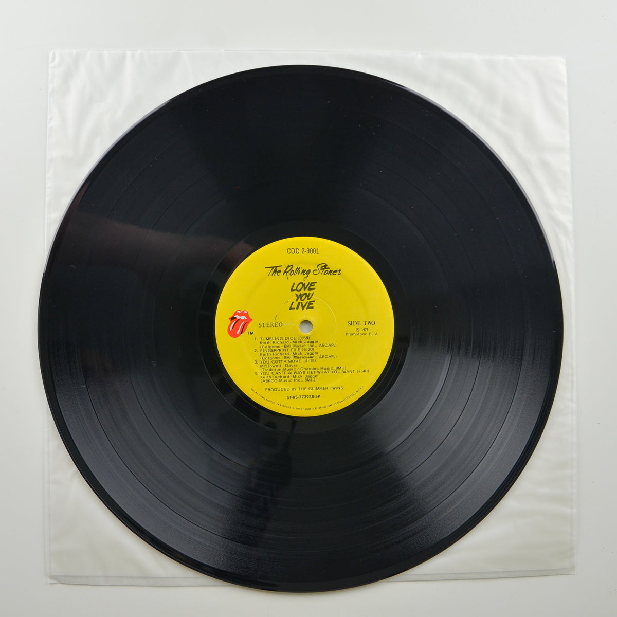 The Rolling Stones <br> Love You Live 1977 <br> Rolling Stones Records - COC 2 9001