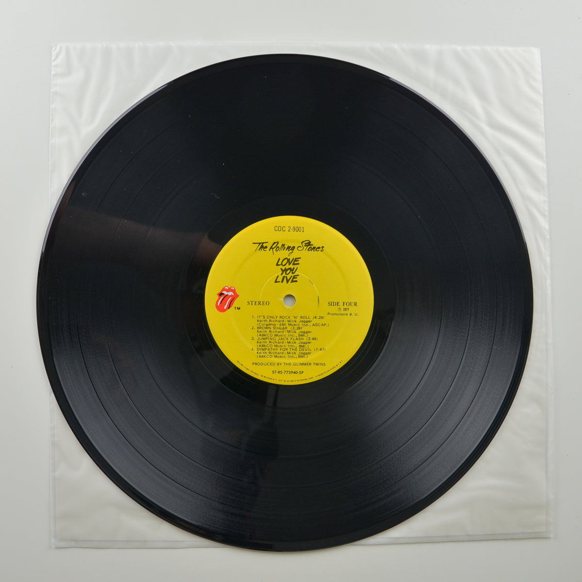 The Rolling Stones <br> Love You Live 1977 <br> Rolling Stones Records - COC 2 9001
