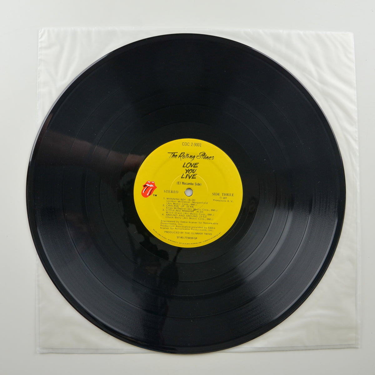 The Rolling Stones <br> Love You Live 1977 <br> Rolling Stones Records - COC 2 9001