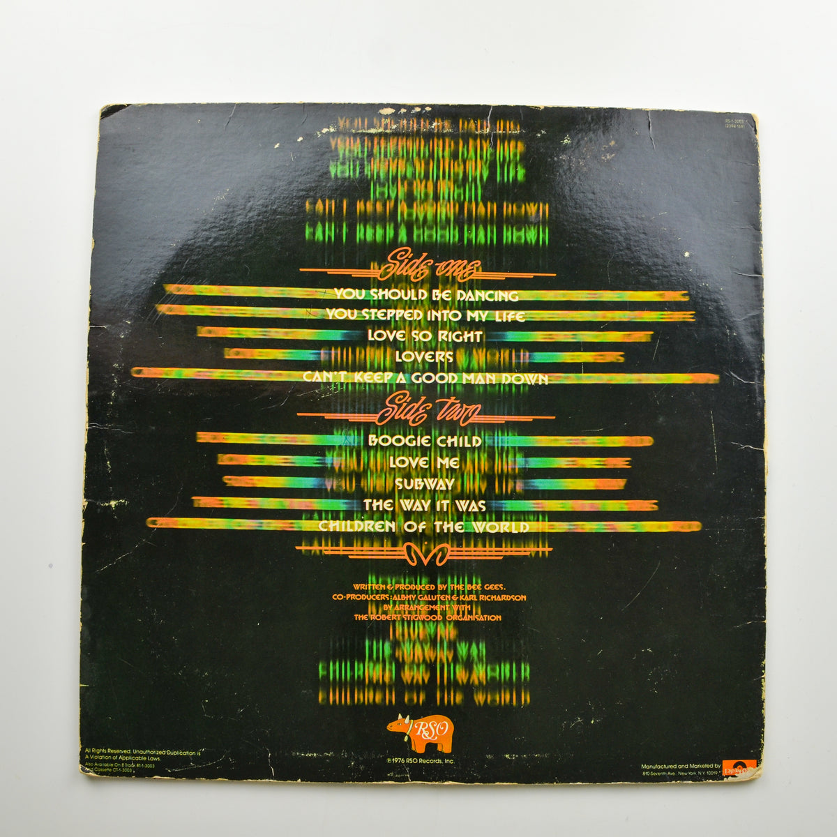 Bee Gees <br> Children Of The World 1976 <br> RSO - RS 1 3003