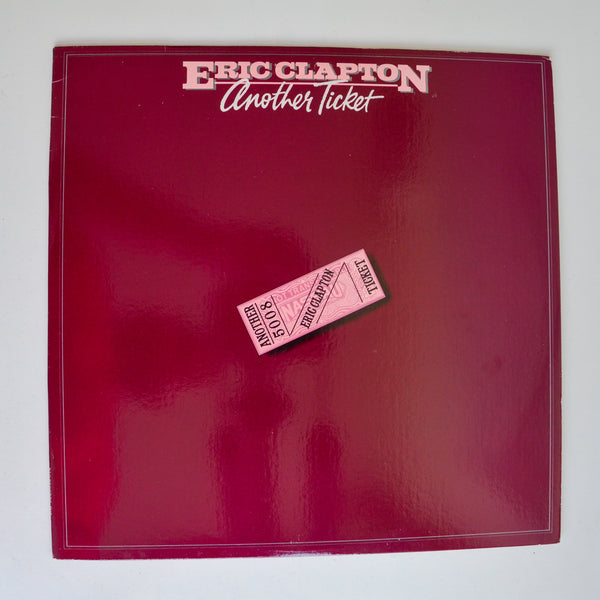 Eric Clapton <br> Another Ticket 1981 <br> RSO - RX 1 3095