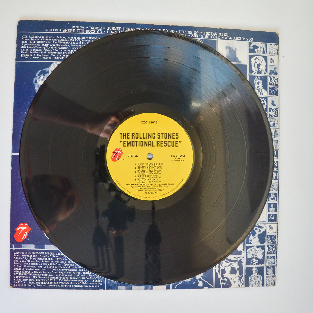 The Rolling Stones <br> Emotional Rescue 1980 <br> Rolling Stones Records - COC 16015