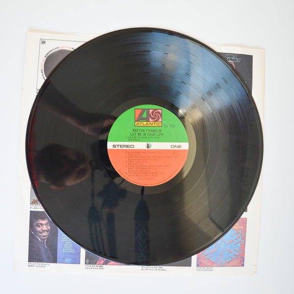 Aretha Franklin <br> Let Me In Your Life 1974 <br> Atlantic - SD 7292