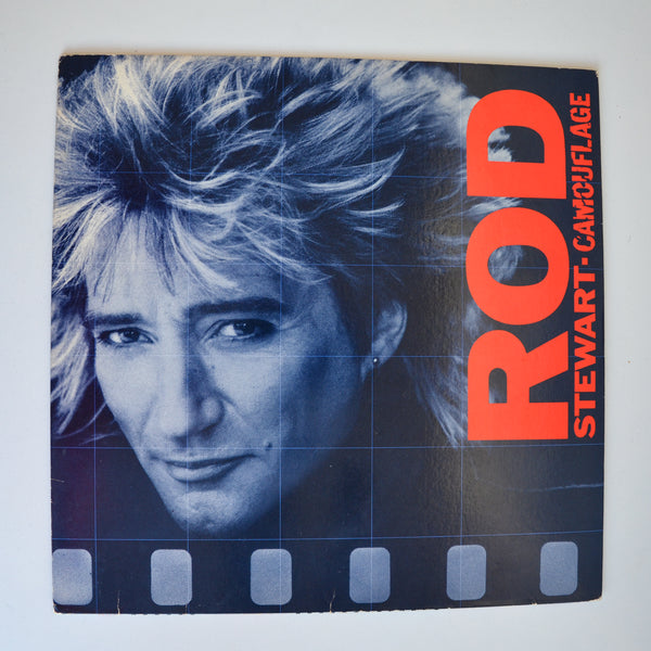 Rod Stewart <br> Camouflage 1984 <br> Warner Bros. Records - 1 25095