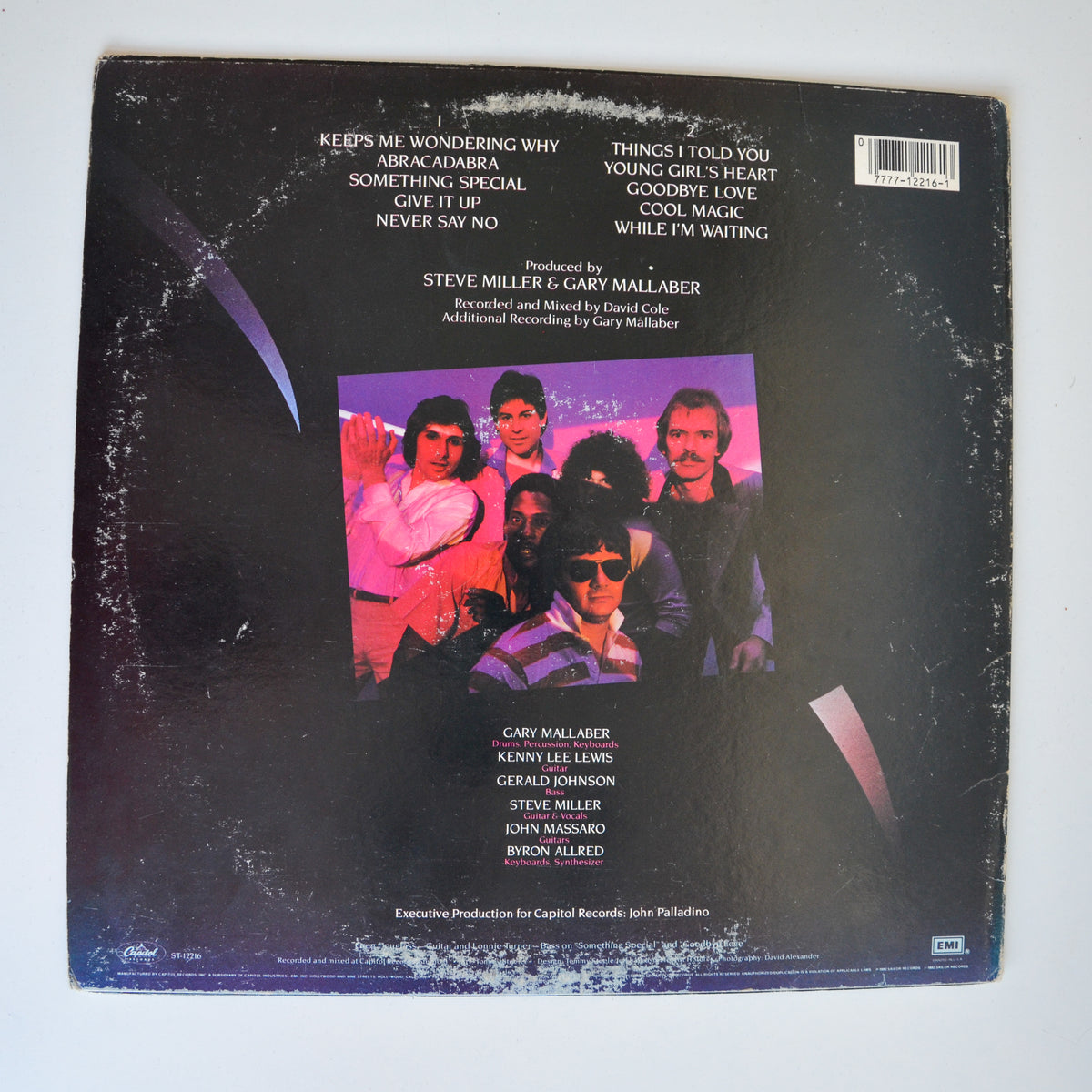 Steve Miller <br> Abracadabra 1982 <br> Capitol Records - ST 12216