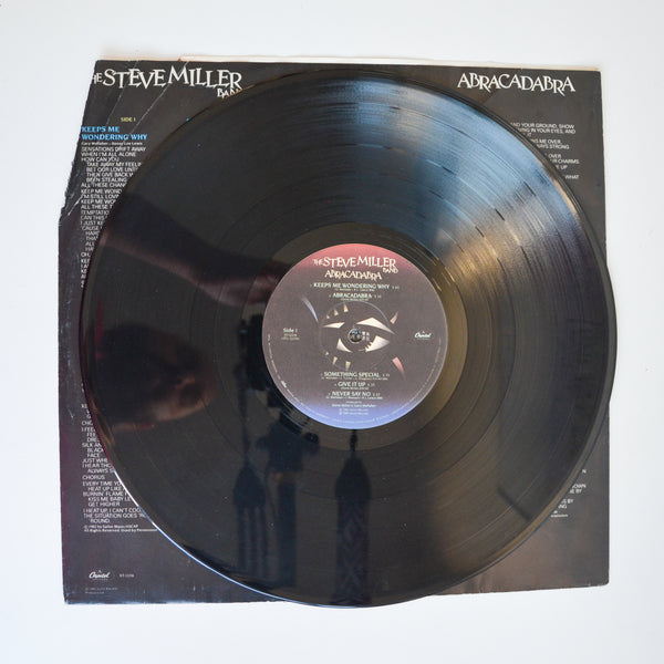 Steve Miller <br> Abracadabra 1982 <br> Capitol Records - ST 12216