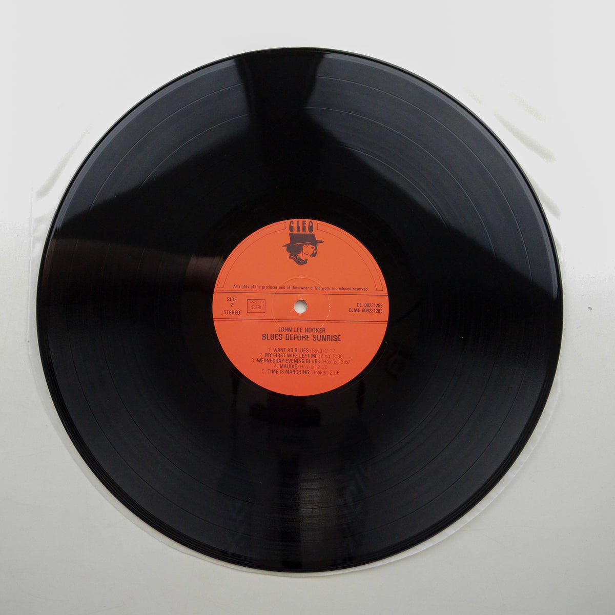 John Lee Hooker <br> Blues Before Sunrise 1984 <br> Cleo - CL 00231283