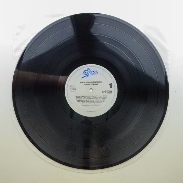 Miami Sound Machine <br> Primitive Love 1985 <br> Epic - EPC 26491