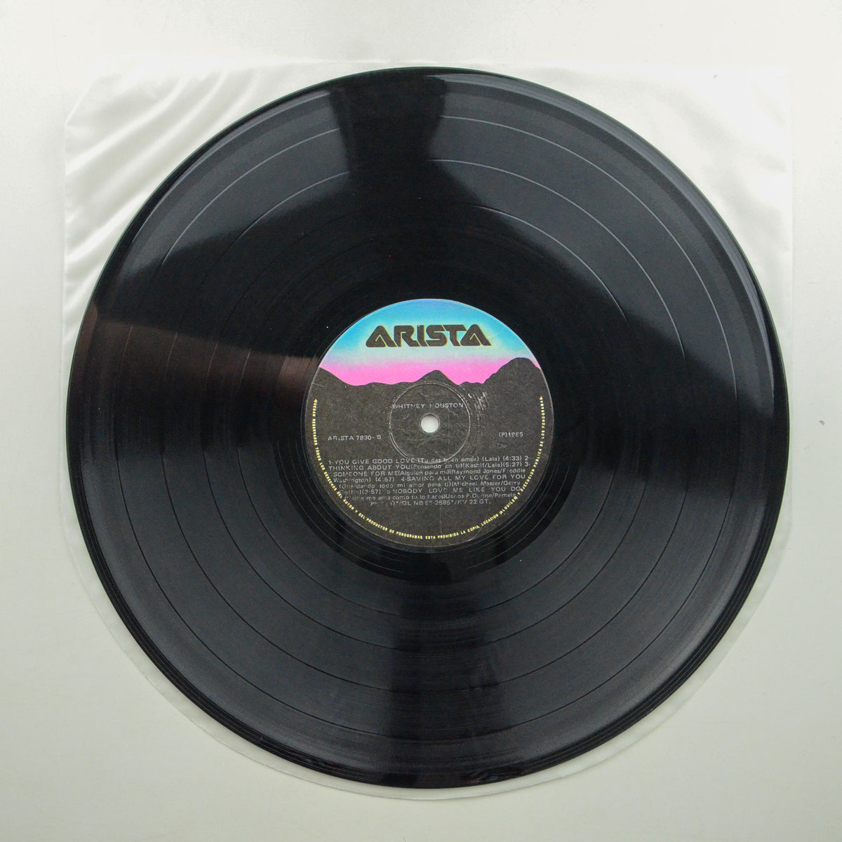 Whitney Houston <br> Whitney Houston 1985 <br> Arista - 7830