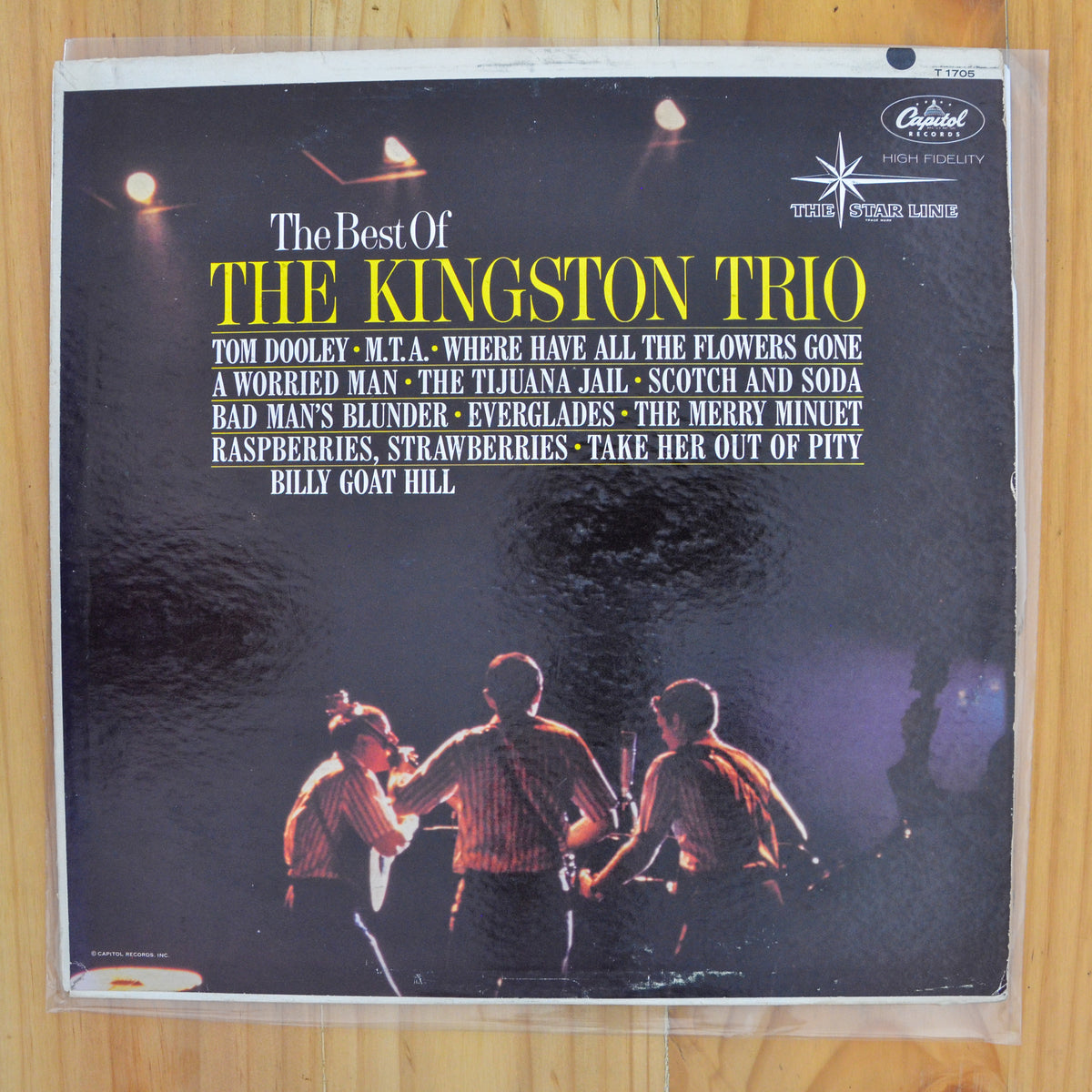The Kingston Trio <br> The Best Of The Kingston Trio 1962 <br> Capitol Records - T 1705