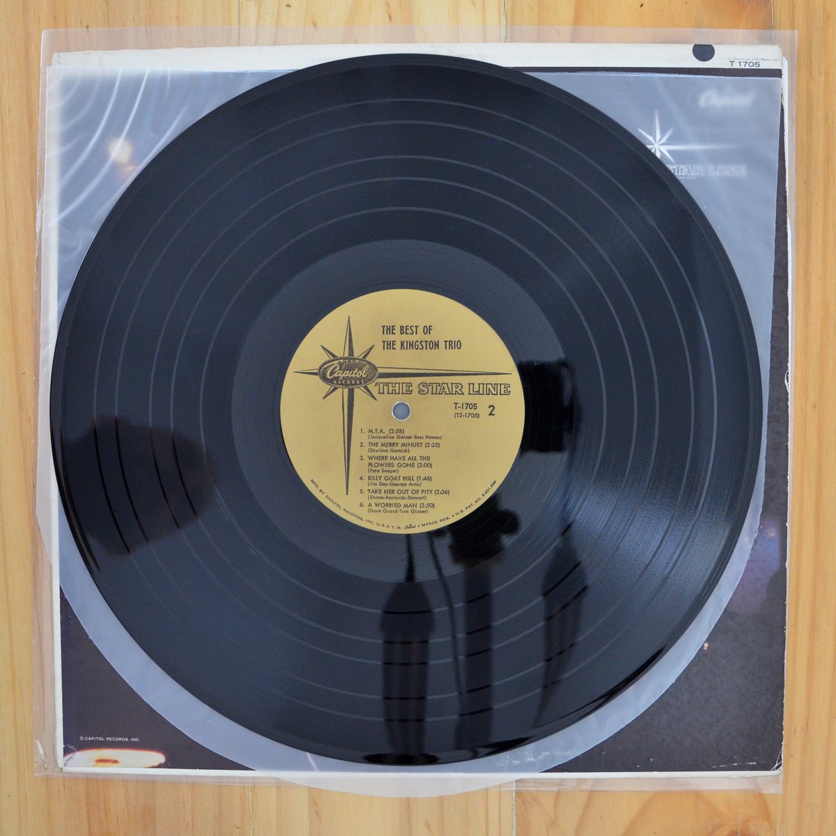 The Kingston Trio <br> The Best Of The Kingston Trio 1962 <br> Capitol Records - T 1705