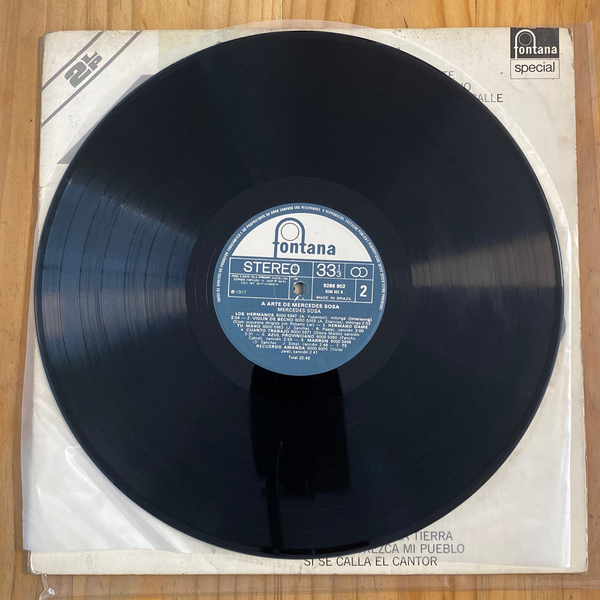 Mercedes Sosa<br> A Arte De Mercedes Sosa<br> Fontana – 6641 623