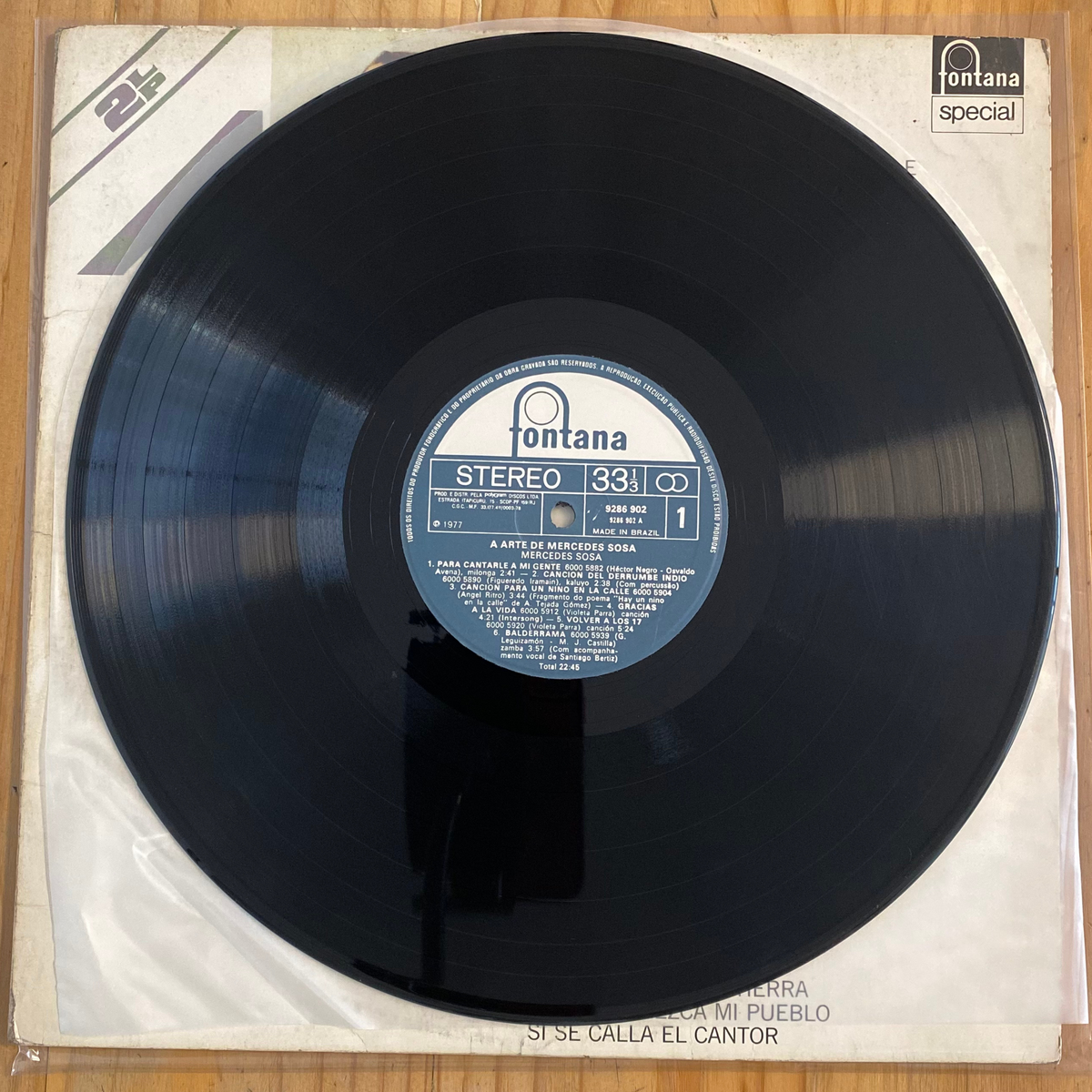 Mercedes Sosa<br> A Arte De Mercedes Sosa<br> Fontana – 6641 623