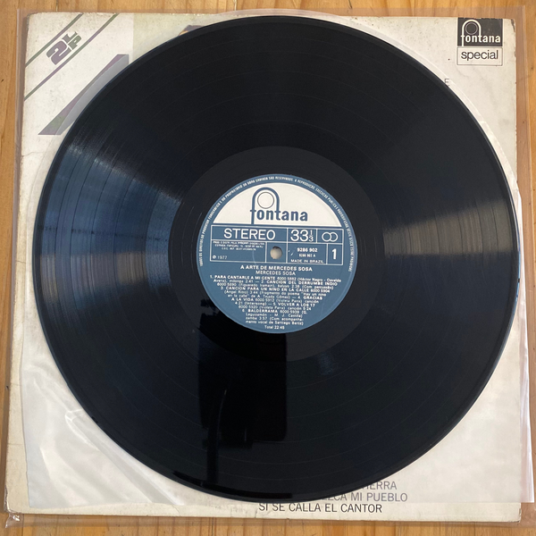Mercedes Sosa<br> A Arte De Mercedes Sosa<br> Fontana – 6641 623