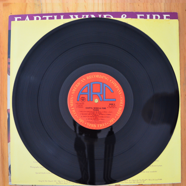 Earth, wind & Fire <br> Faces 1980 <br> ARC  - KC2 36795