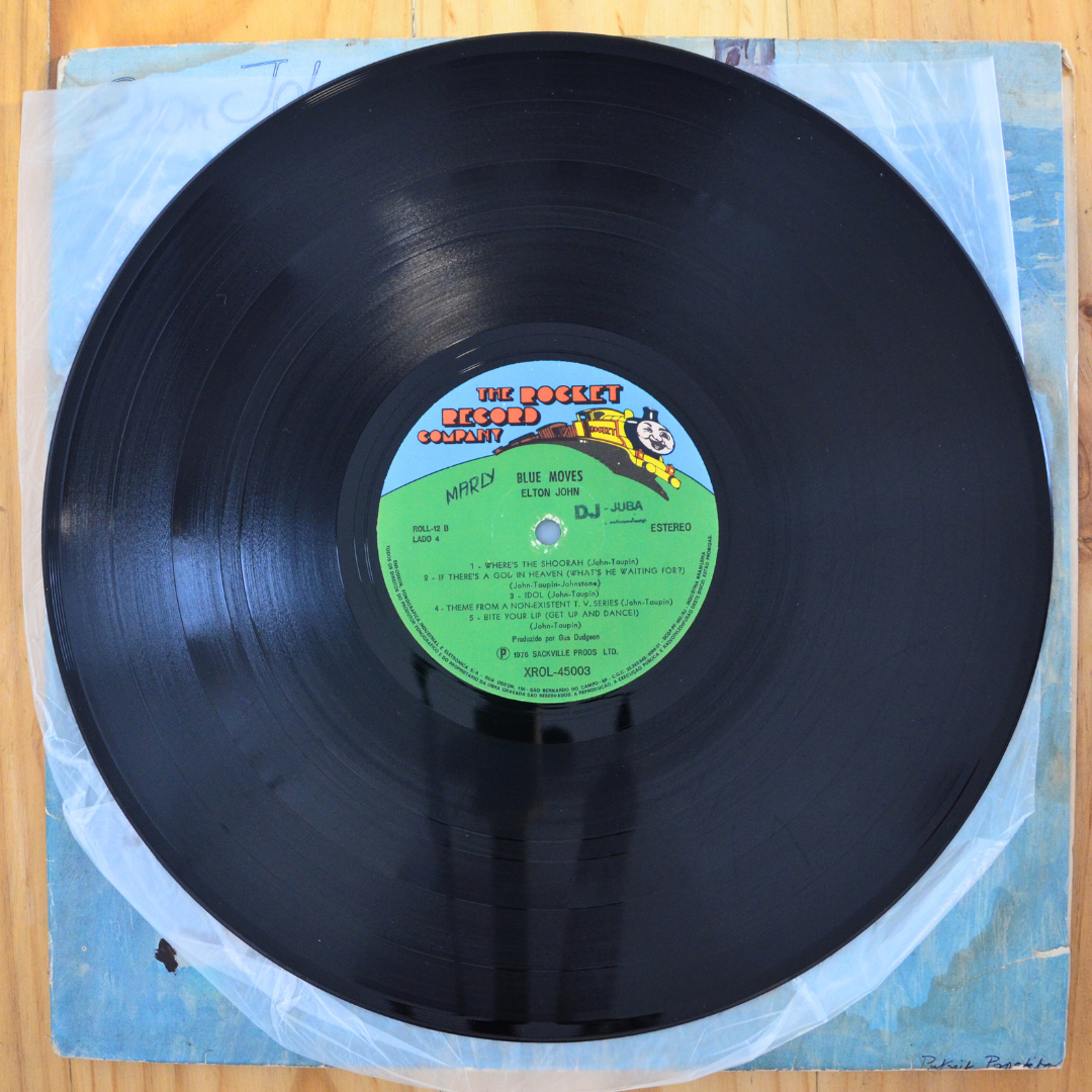 Elton John <br> Blue Moves 1976 <br> The Rocket Record Company – XROL 45002/3