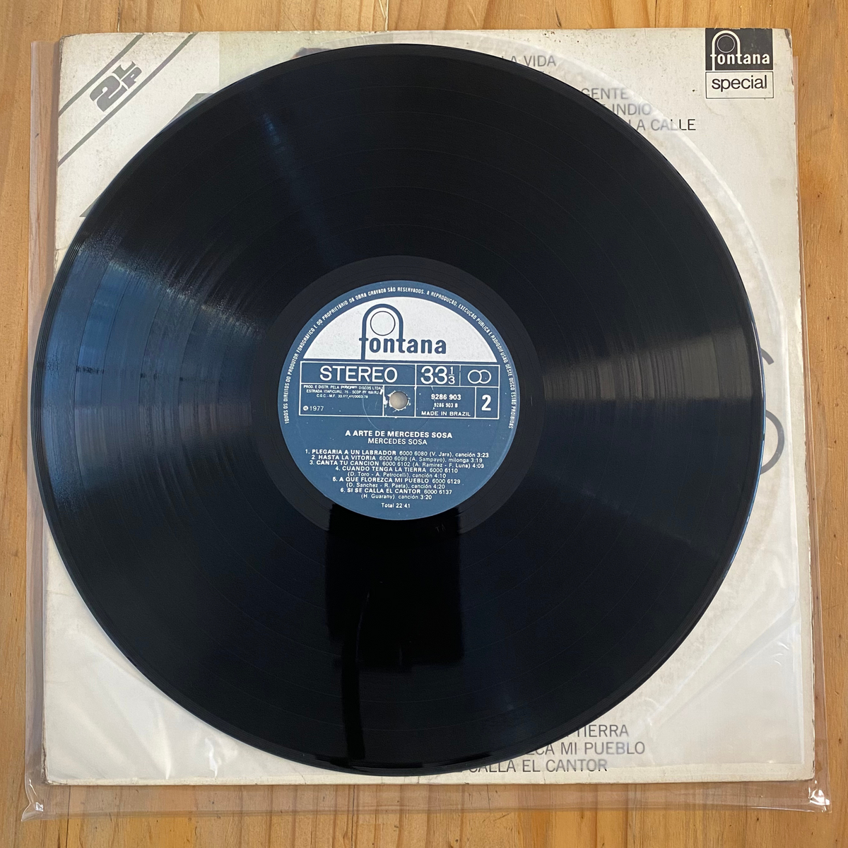 Mercedes Sosa<br> A Arte De Mercedes Sosa<br> Fontana – 6641 623