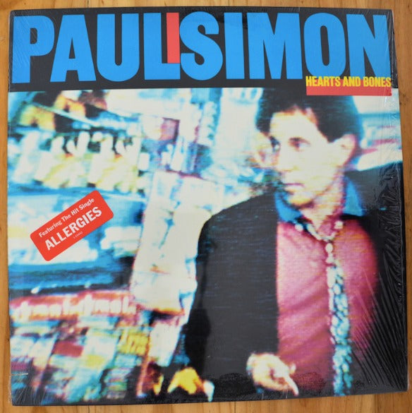 Paul Simon <br> Hearts And Bones 1983 <br> Warner Bros. Records – 9 23942-1