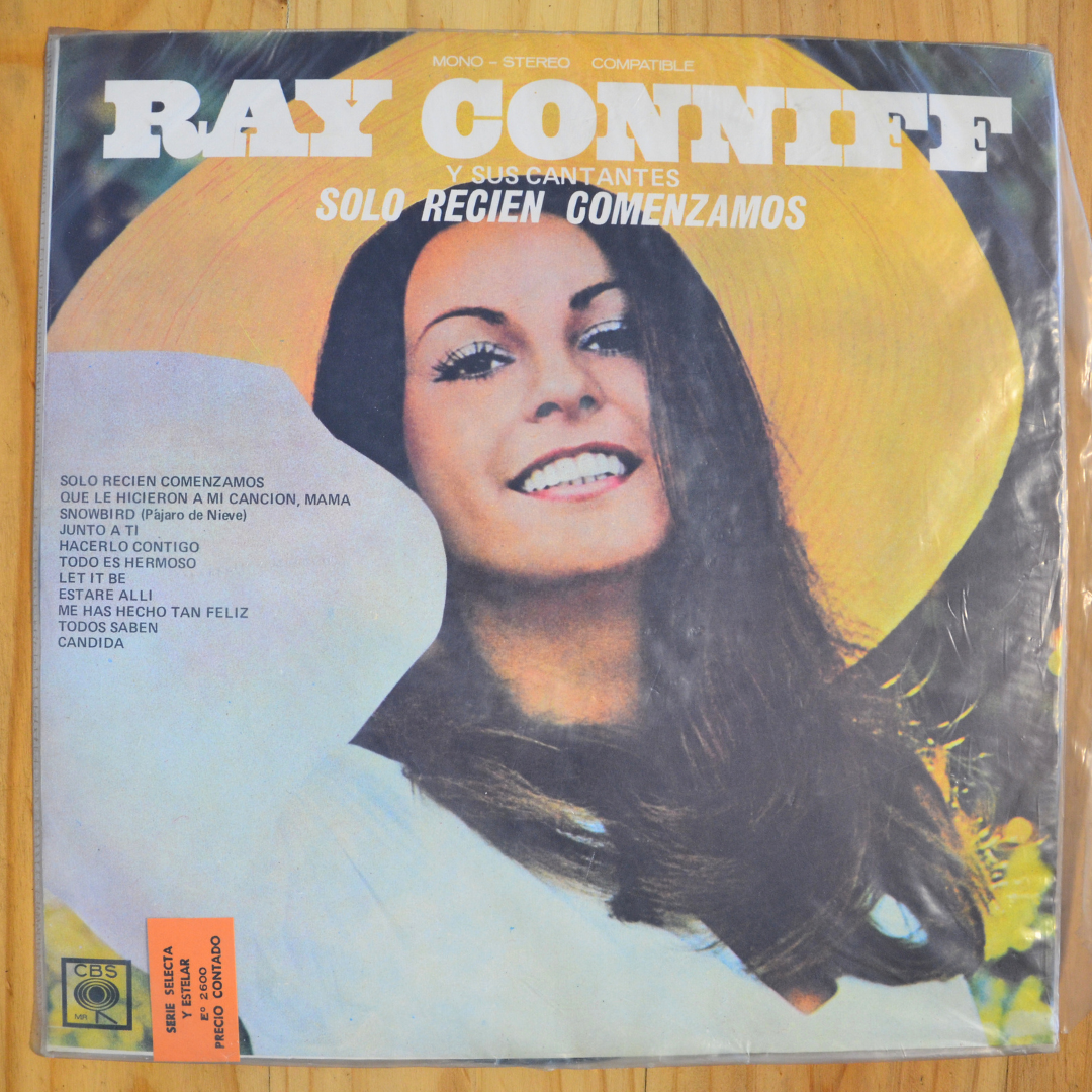 Ray Conniff Y Sus Cantantes <br> Solo Recien Comenzamos 1971 <br> CBS – (S)LPC-37024