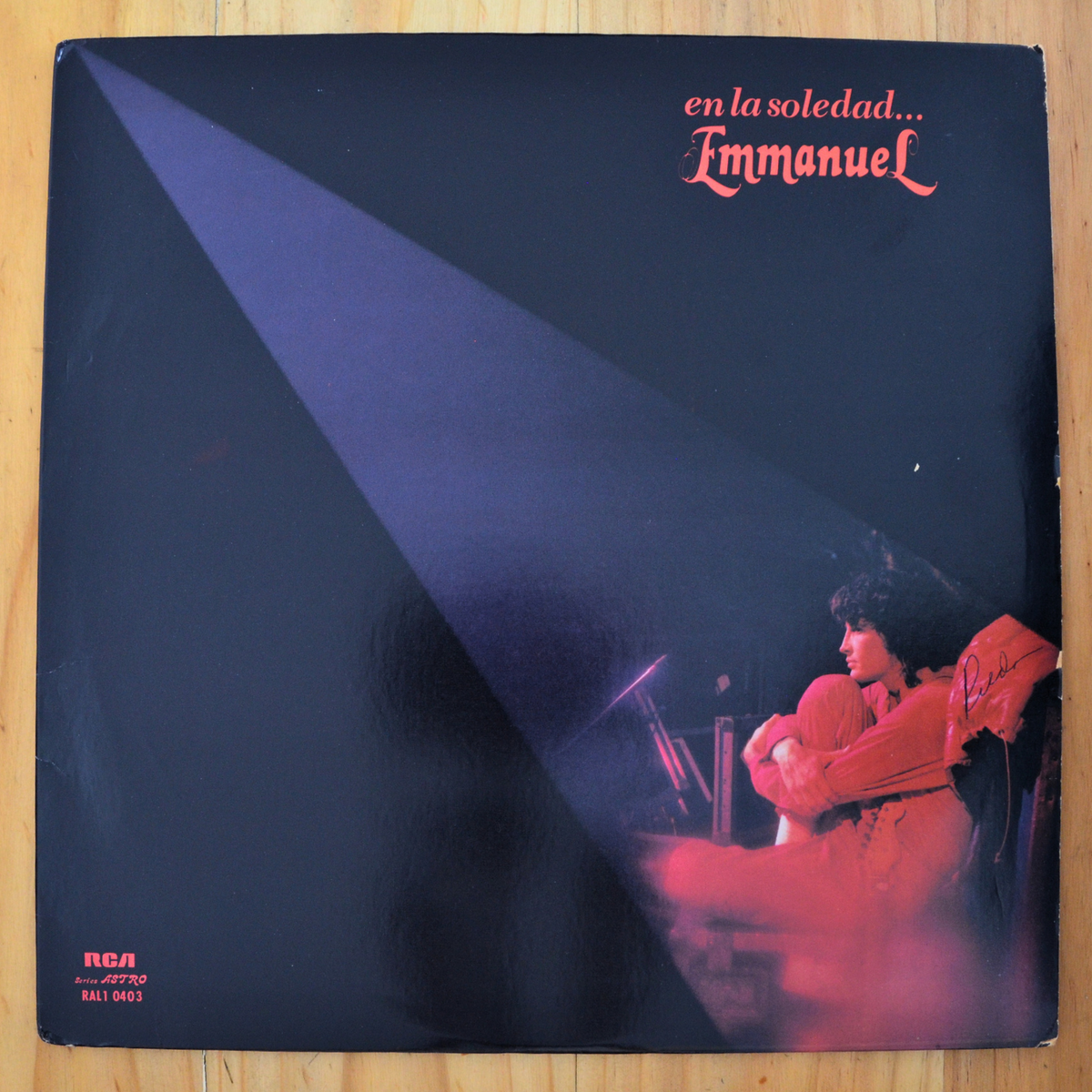 Emmanuel <br> ... En La Soledad 1983<br> RCA – RAL1-0403