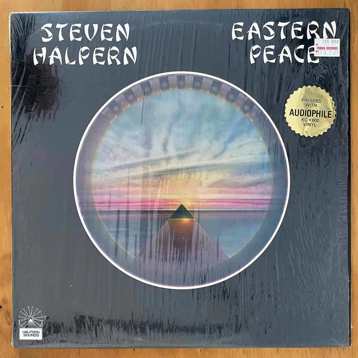 Steven Halpern<br>Eastern Peace 1982<br>Halpern Sounds – HS 782