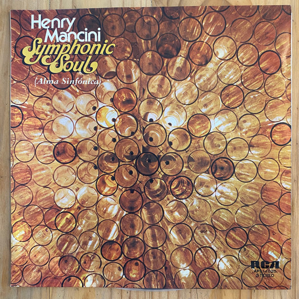 Henry Mancini & His Concert Orchestra<br> Symphonic Soul 1976 <br> RCA Victor – APL1-1025
