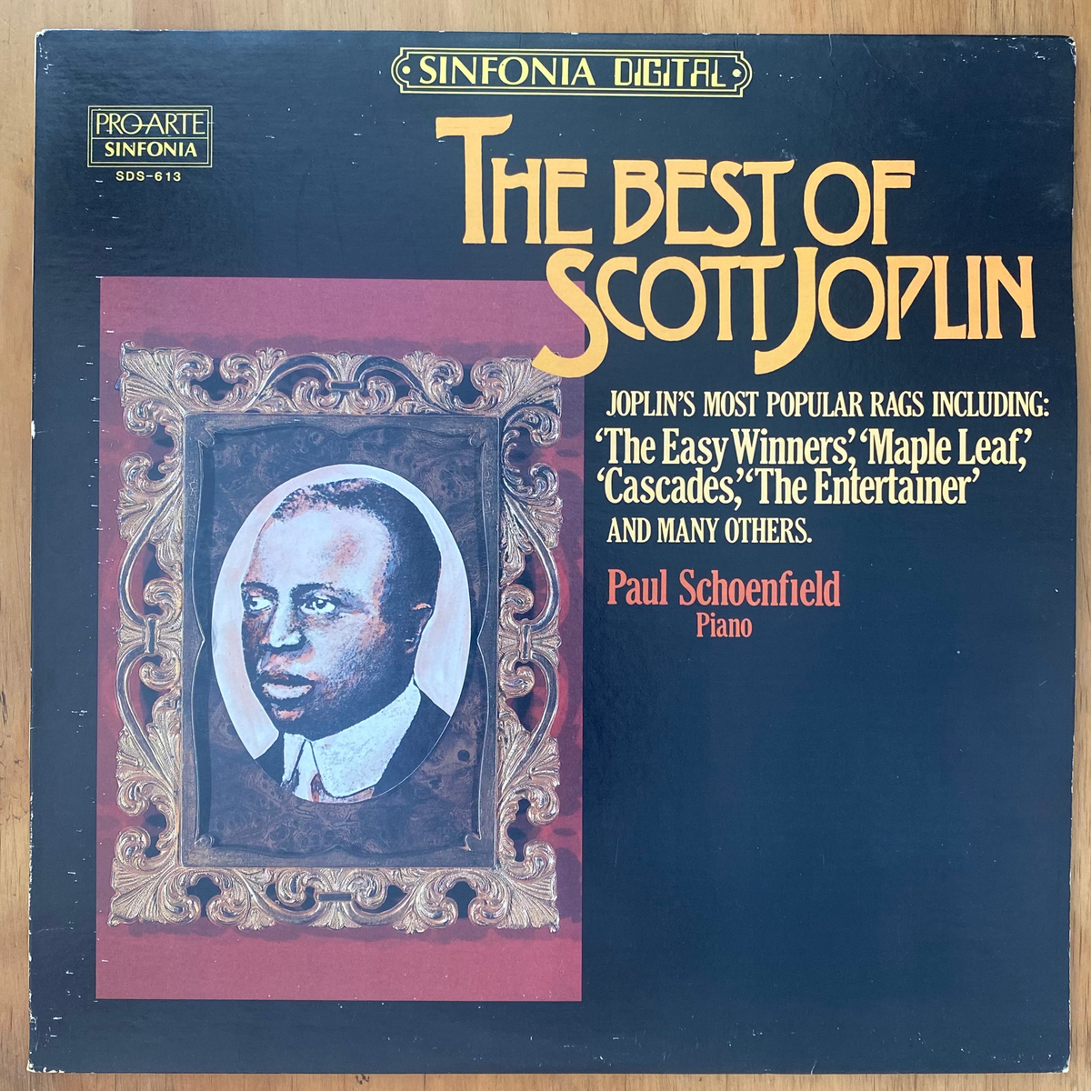 Paul Schoenfield<br> The Best Of Scott Joplin 1983<br> Pro Arte – SDS-613