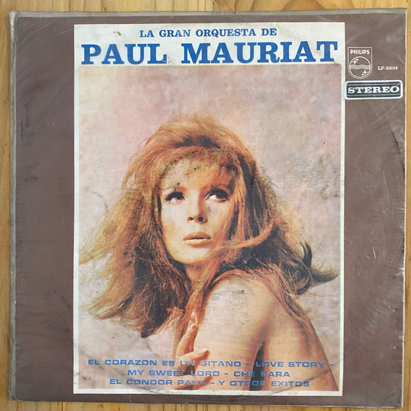 Paul Mauriat Y Su Orquesta<br> La Gran Orquesta De Paul Mauriat 1970 <br> Philips – LP-30024