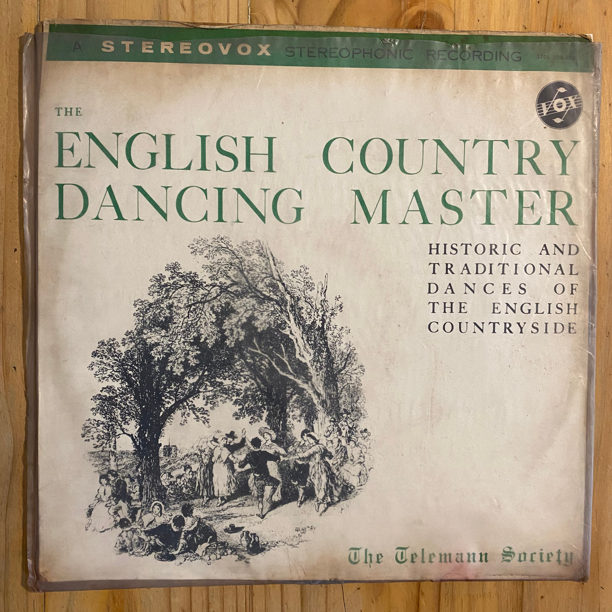 The Telemann Society<br>The English Country Dancing Master - Historic And Traditional Dances Of The English Countryside 1959 <br> Vox - 500.470-S