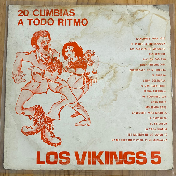 Los Vikings 5<br> 20 Cumbias A Todo Ritmo 1979<br> Marfil – 3000