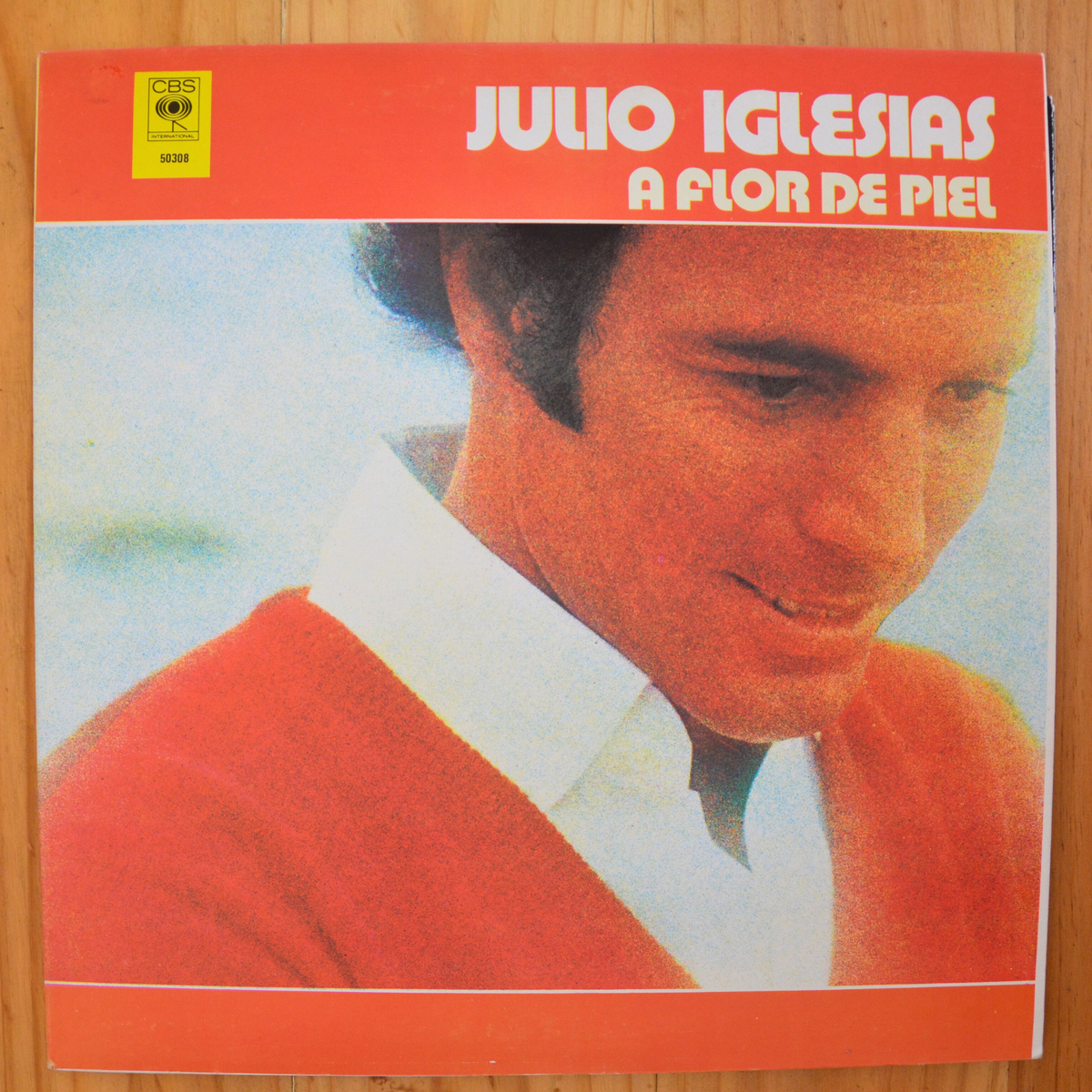 Julio Iglesias <br> A Flor De Piel <br> Discos CBS International – DIL-50308