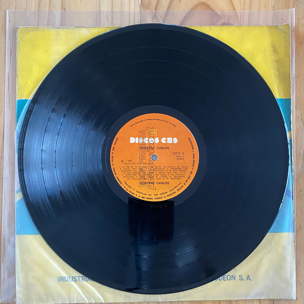 Roberto Carlos<br> Roberto Carlos 1979<br> Discos CBS – 15316