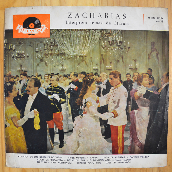 Helmut Zacharias <br> Zacharias Plays Strauss - Heut' Spielt Der Strauss <br> Polydor – 46 340 LPHM