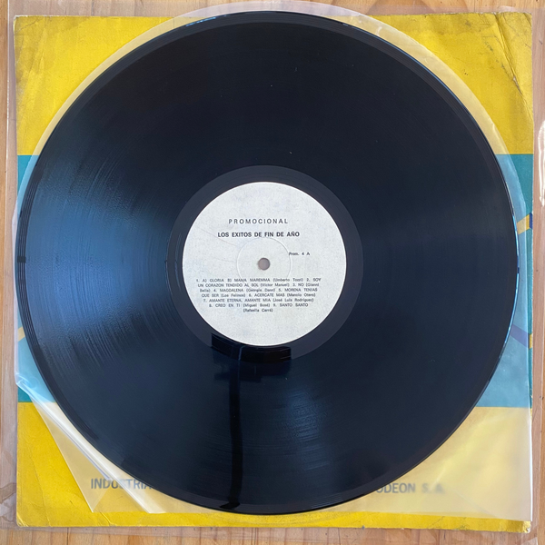 Los Éxitos De Fin De Año<br> Promocional<br> EMI – Sin Número (Industria Eléctrica y Musical Odeón S.A., Chile)