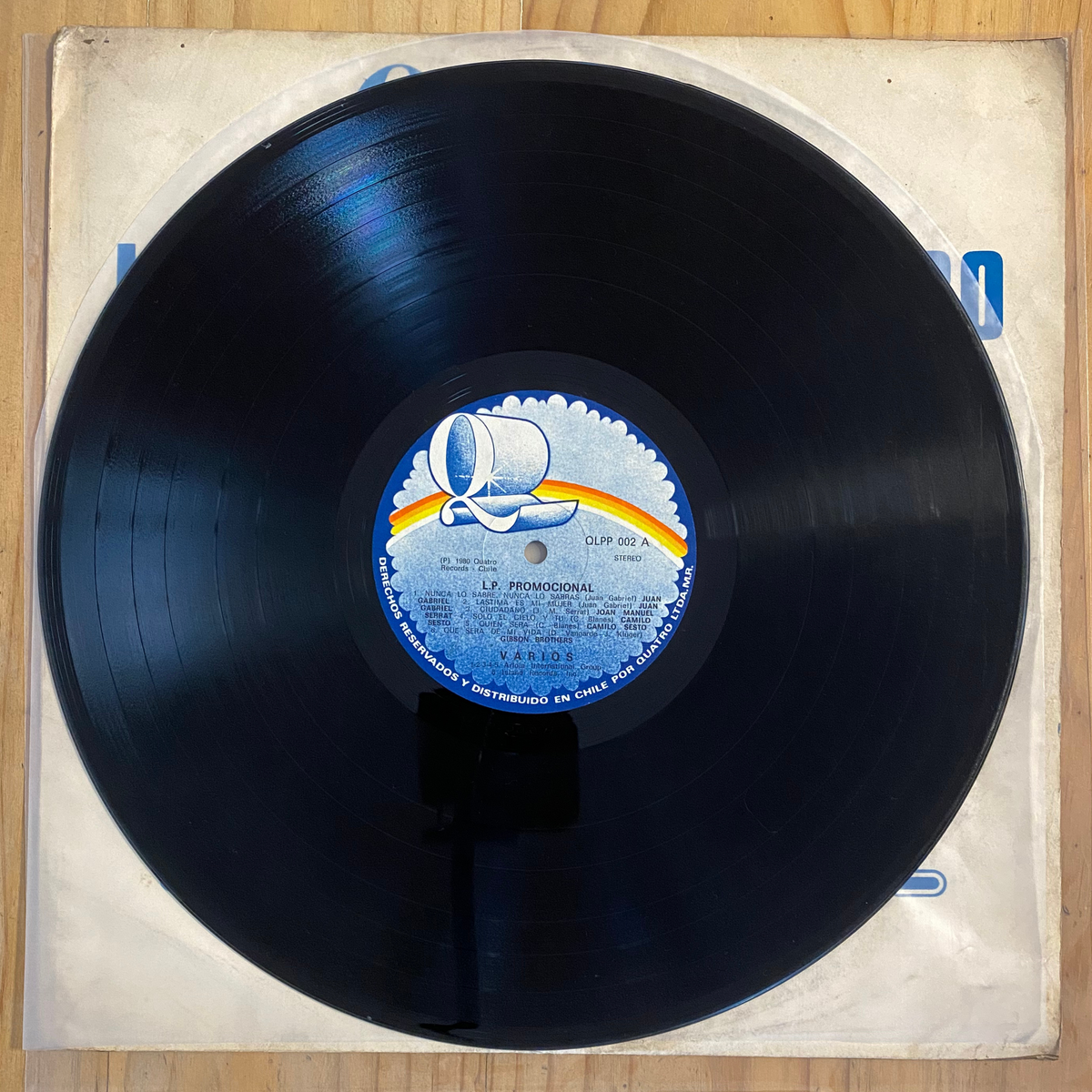 Various<br>LP Promocional 1980 <br>Quatro – QLPP 002